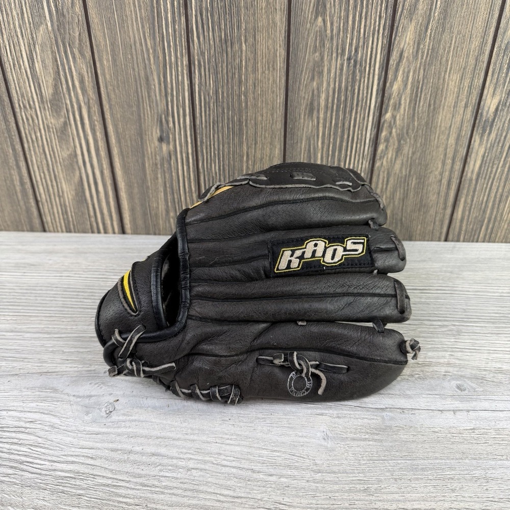 Nike Kaos 1008 Youth Baseball Glove LHT 10 Inch Black/Yellow